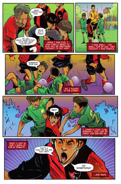 Lionel Messi Part Two A Four Page Preview Comic Book And Movie