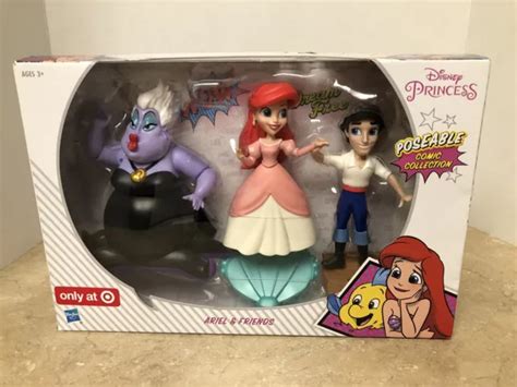 disney princess comic collection ariel and friends poseable new in hand £34 07 picclick uk