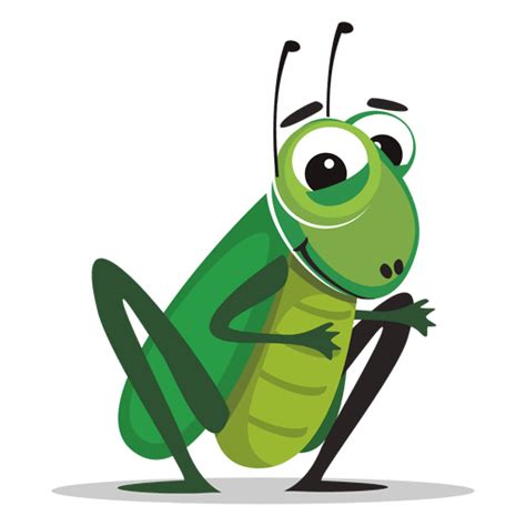 Cricket Bug Cartoon Transparent Png And Svg Vector File