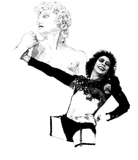 Frank N Furter And Statue Wip By Mulletmaiden On Deviantart