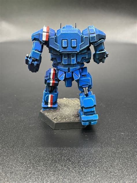 Painted Atlas Miniature For Battletech Etsy