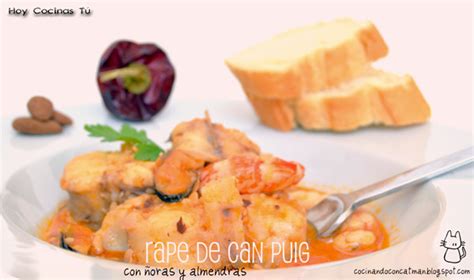 Elena _ el paraguas otra vez. Hoy Cocinas Tú: Rape de Can Puig | Gastronomía & Cía