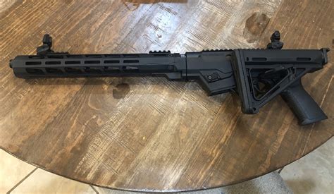 Pc Carbine Finished Folding Stock Gunsandammo