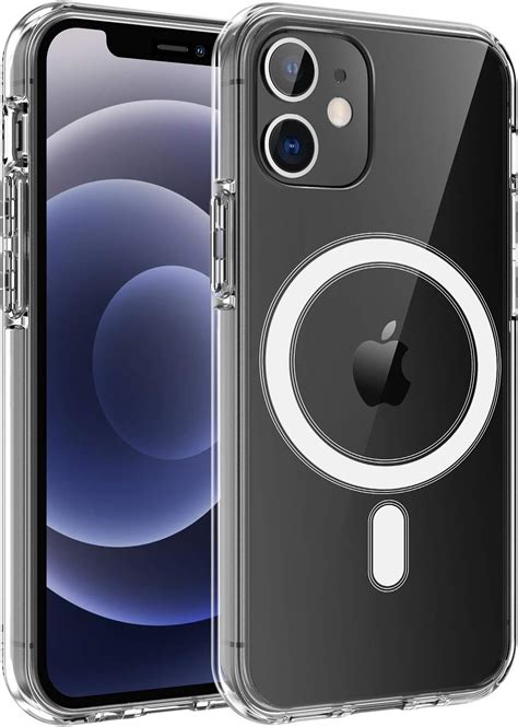 HVDI Clear Magnetic Case For IPhone Pro Max With Mag Safe Wireless Charging Soft Silicone TPU