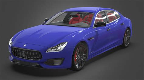 Ac Maserati Quattroporte Free Download Free D Model By D Dartm C Sketchfab