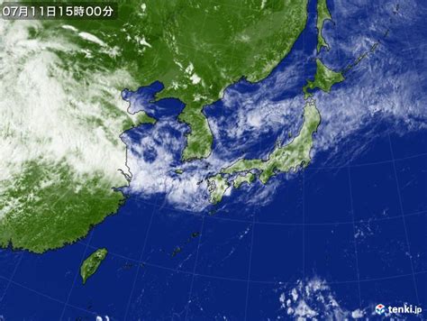농사꾼, 정령을 만나다. 11년 동안 초인이 되기 위해서 노력했지만 결국 일반인으로 끝난 이건우. 過去の気象衛星(日本付近)(2020年07月11日) - 日本気象協会 tenki.jp