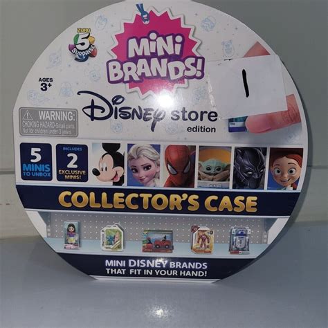 5 Surprise Disney Mini Brands And Collectors Case New Sealed Boxes