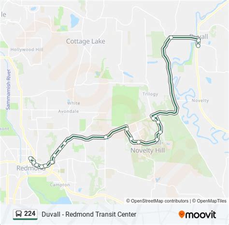 224 Route Schedules Stops And Maps Redmond Updated