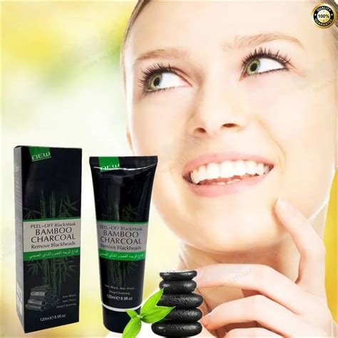 Active Bamboo Charcoal Suction Black Mask Good Blackhead Removal Mask