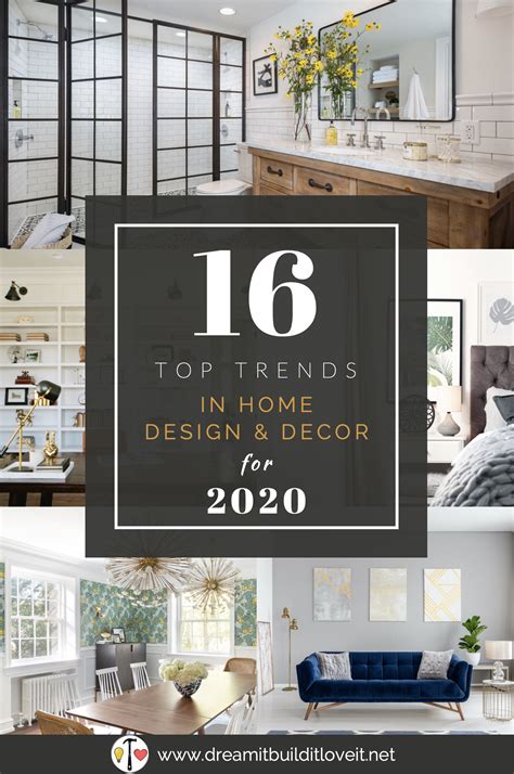 16 Interior Design Trends For 2020 In 2020 Home Design Decor