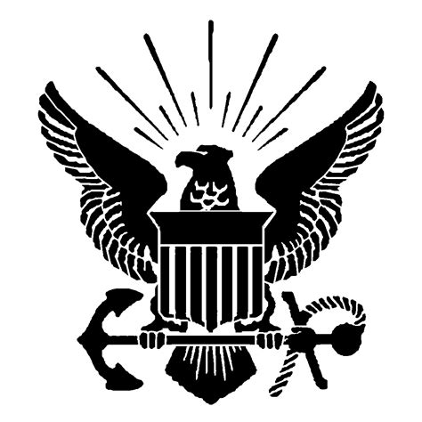 Us Navy Logo Stencil Sp Stencils