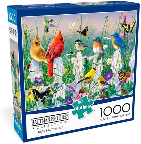 Buffalo Games Hautman Brothers Birds And Butterflies 1000 Piece Ji