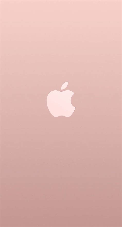 Download Rose Gold Iphone 5 Gradient Apple Logo Wallpaper