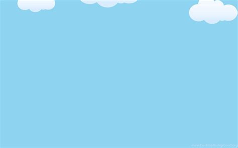 Powerpoint Templates Ppt Background Clouds On Blue Sky