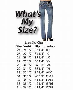 Miss Me Jeans Size Chart Miss Me Jeans Sizes Jeans Size Chart Miss