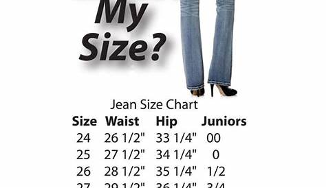 ruimte ei stroomkring what is my size in jeans Pilfer Geheim De onze