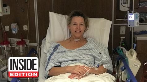 Inside Editions Deborah Norville Smiles After Waking Up From Surgery