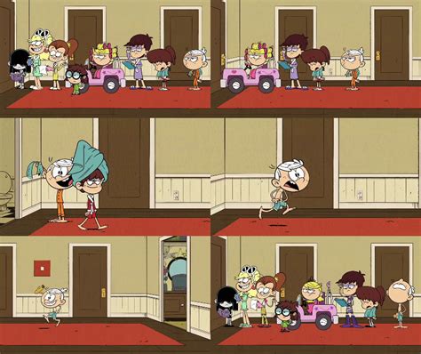 Loud House Waiting In Line For The Bathroom By Dlee1293847 On Deviantart