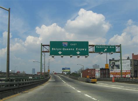 Interstate 278 Brooklyn Queens Expressway Bqe East Aaroads New York