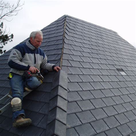 steel grey pewter grey tapco slate synthetic roof tiles plastic composite roofing