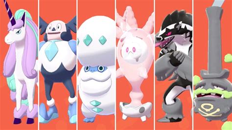 Pokémon Sword And Shield All Galarian Form Locations And Evolutions Youtube