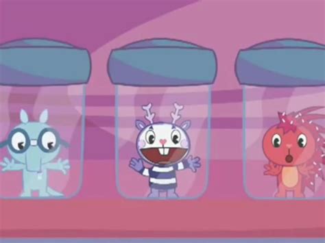 Happy Tree Friends Sniffles Mime Y Flaky Personajes