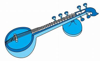 Veena Clipart Instruments Transparent Instrument India Musical