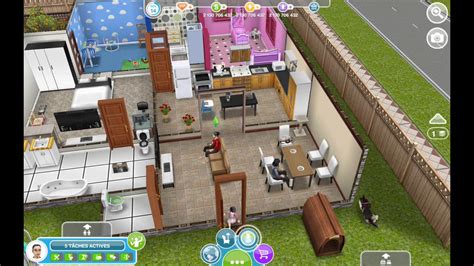 Je Vous Présente Les Maisons Des Mes Sims Freeplay Youtube