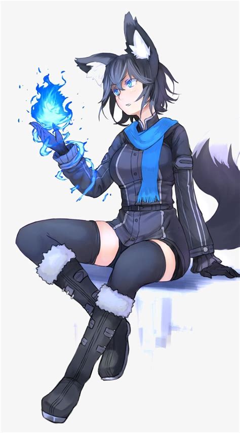 Werewolf Anime Boy With Wolf Ears And Tail Free Download Wallpaper