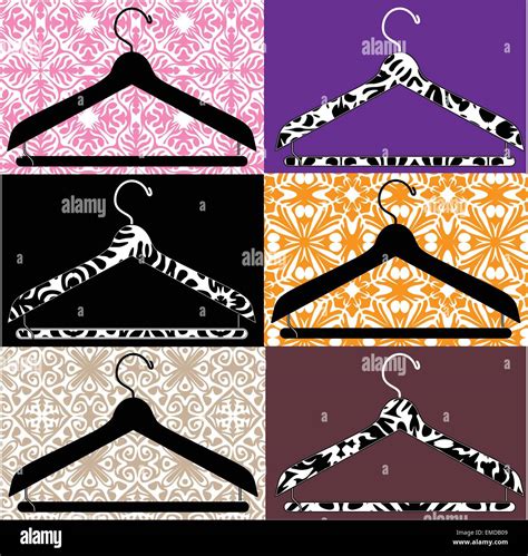 Clothes Hanger Illustration Stock Vector Image And Art Alamy