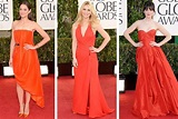 Marion Cotillard, Claire Danes, Zooey Deschanel at The Golden Globes ...