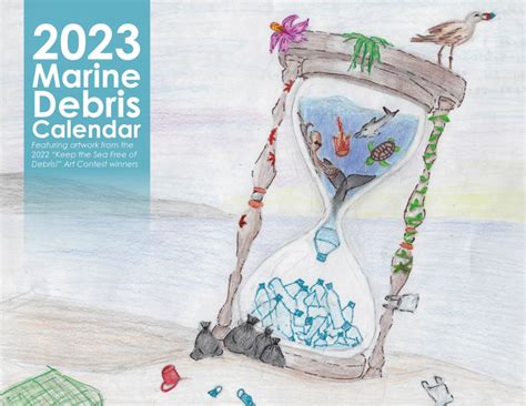 The 2023 Marine Debris Calendar Is Now Available Orandrs Marine