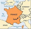 Map Lyon - The French Traveler