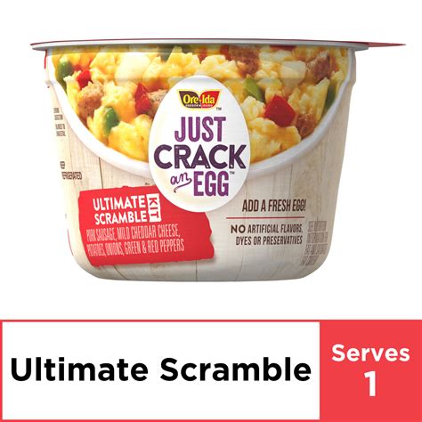 Ore Ida Just Crack An Egg Ultimate Scramble Kit Breakfast Bowls Oz