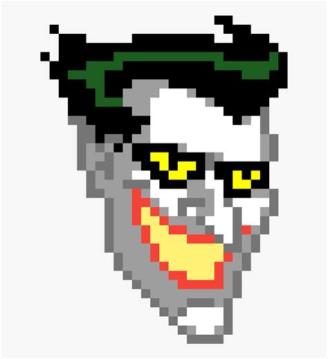 Minecraft Joker Pixel Art Hd Png Download Kindpng