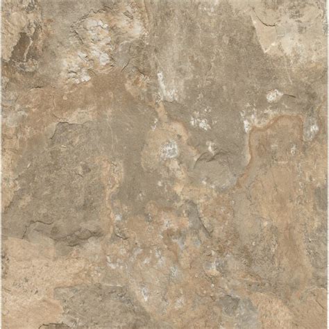 Armstrong Crescendo 1 Piece 12 In X 12 In Groutable Stone Beige Peel