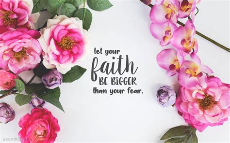 Flower Bible Verse Desktop Wallpaper