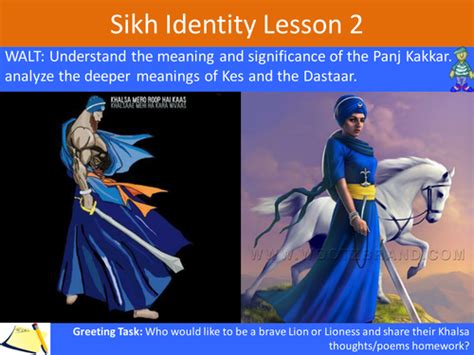 Sikh Identity Lesson 2 5ks Teaching Resources