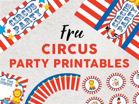 Free Carnival Themed Printables