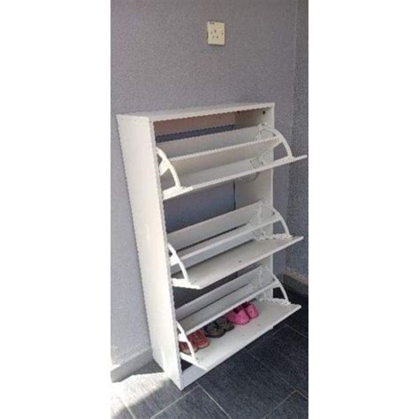 Ikea brusali 3 tier shoes rack cabinet rak kasut berkualiti. rak kasut 3@tier ala2 ikea cantik | Shopee Malaysia