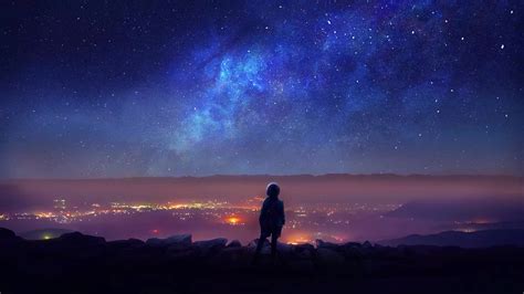 Star Gazing Live Wallpaper Wallpaperwaifu