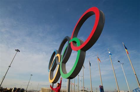 Olympic Rings Olympic Park Sochi 2014 These Massive Olym Flickr
