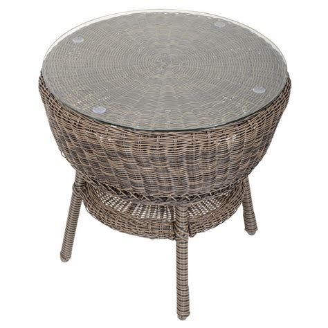 Our coffee and side tables beautifully as individual pieces or can be matched up to our indoor furniture ranges. Marseille Wicker Rattan Coffee Table & 2 Chairs Garden ...