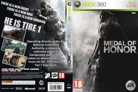 Medal Of Honor 2010 V4 Xbox 360 Game Covers Medal Of Honor Xbox360