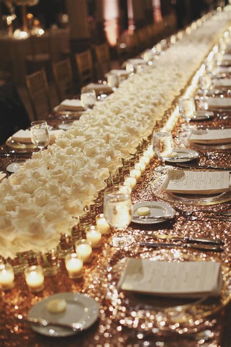 Elegant White Gold Ballroom Wedding Elizabeth Anne Designs The