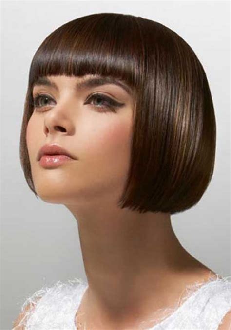 20 Short Hair With Bangs Hairstyle And Makeup Fashion