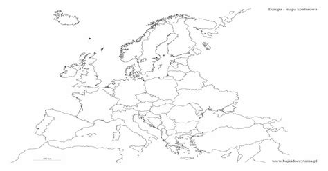 Europa Mapa Konturowa · Title Europa Kontury Author Keywords