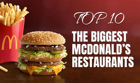 Top 10 The Biggest Mcdonalds Restaurants