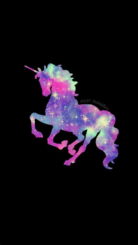 Unicorn in fantasy forest picture for samsung galaxy. Sparkle unicorn galaxy iPhone/Android wallpaper I created ...