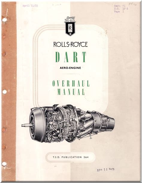 Download free books in pdf format. rolls-royce-dart-aircraft-engine-overhaul-manual-t-s-d-264 ...